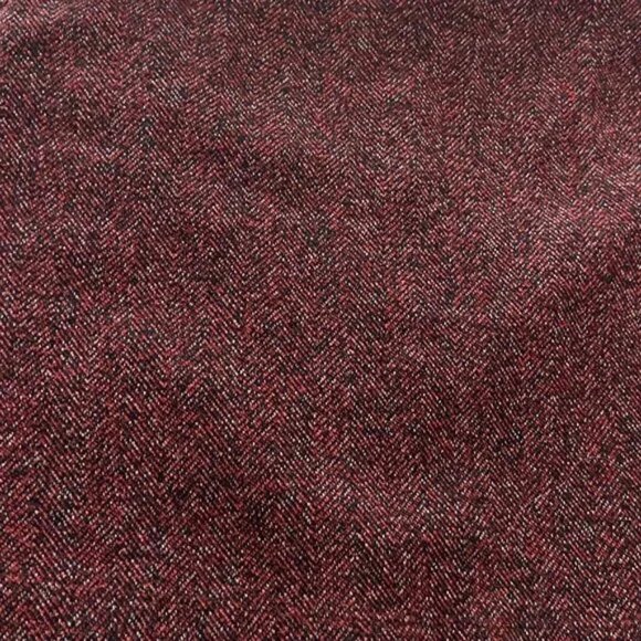 Topshop Red Herringbone Mini Skirt ASO Anastasia Steele - Picture 4 of 10